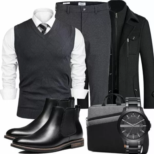 Business Outfits Business-look für Herren