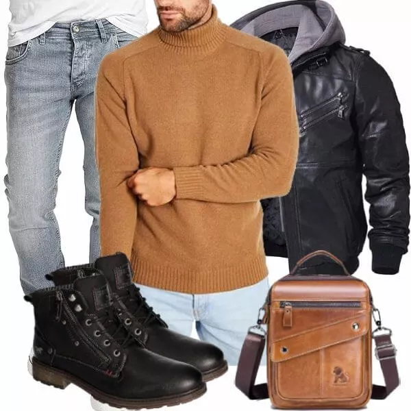 Winter Outfits Komplette Outfit für Herren