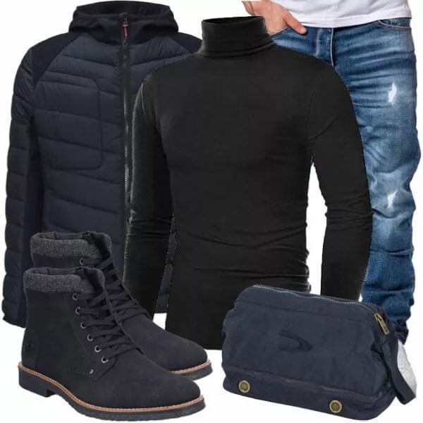 Winter Outfits Komplette Outfit für Herren