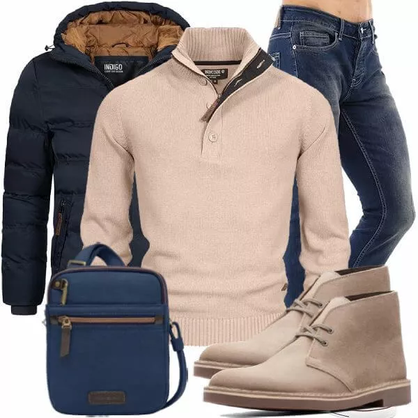 Winter Outfits Komplette Outfit für Herren