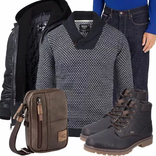 Winter Outfits Komplette Outfit für Herren