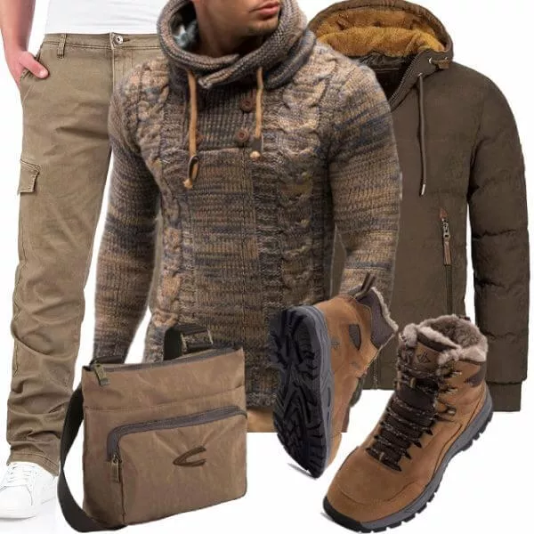 Winter Outfits Komplette Outfit für Herren