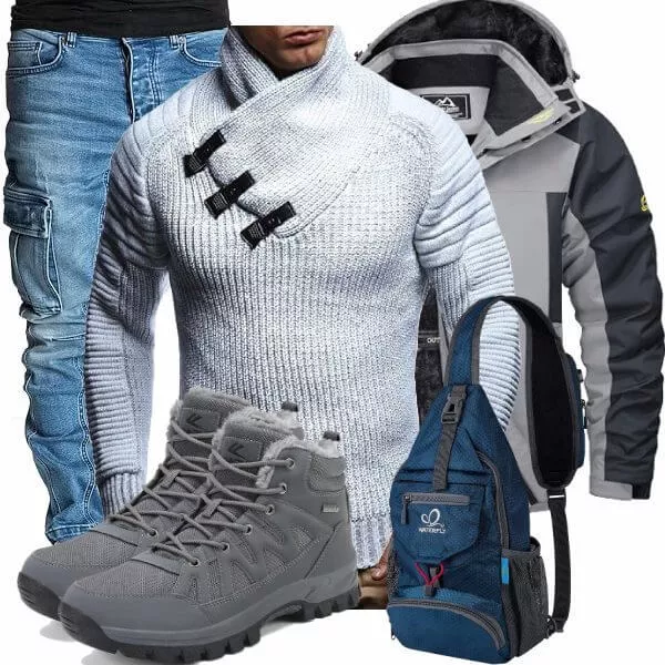 Winter Outfits Komplette Outfit für Herren