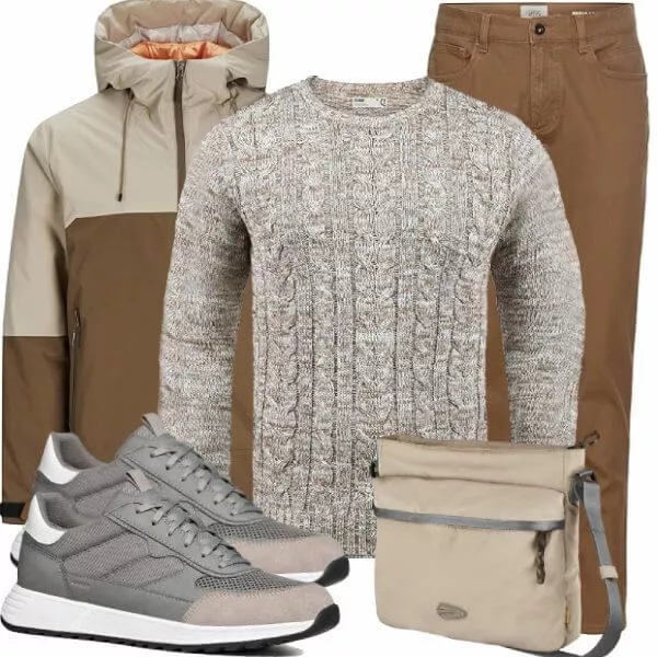 Winter Outfits Herren Komplette Outfit