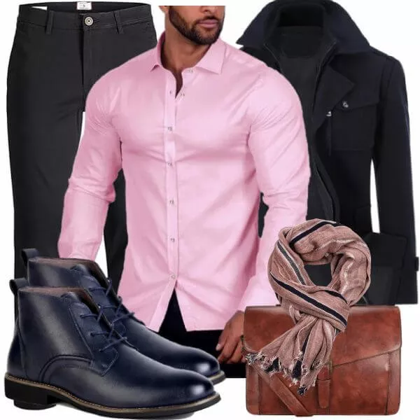 Business Outfits Elegantes Outfit für Herren