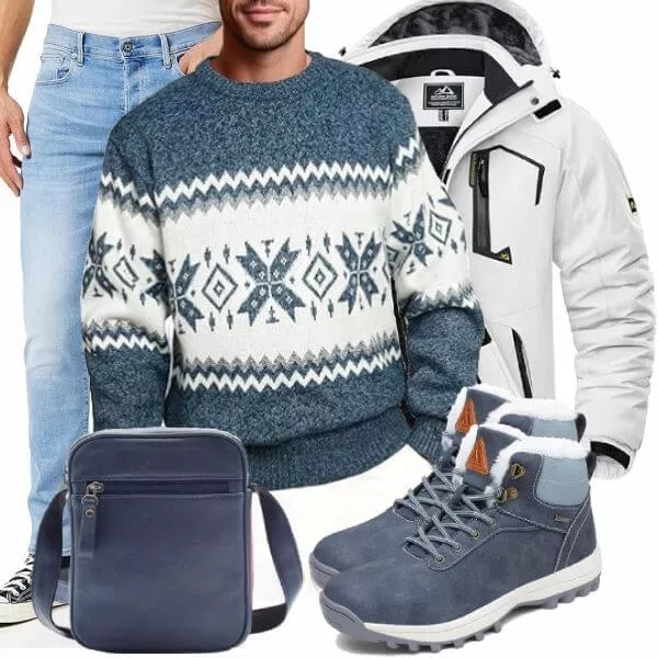 Winter Outfits Komplette Outfit für Herren