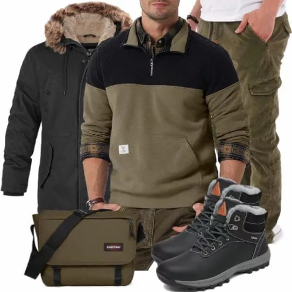 Winter Outfits Komplette Outfit für Herren