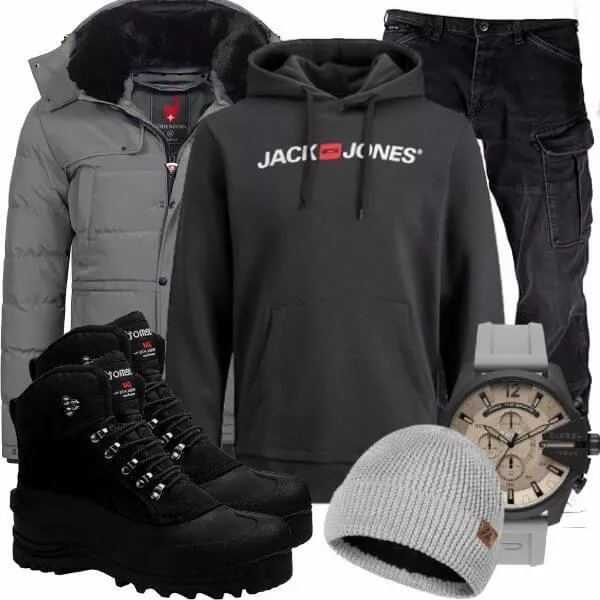 Winter Outfits Casual Outfit für Herren