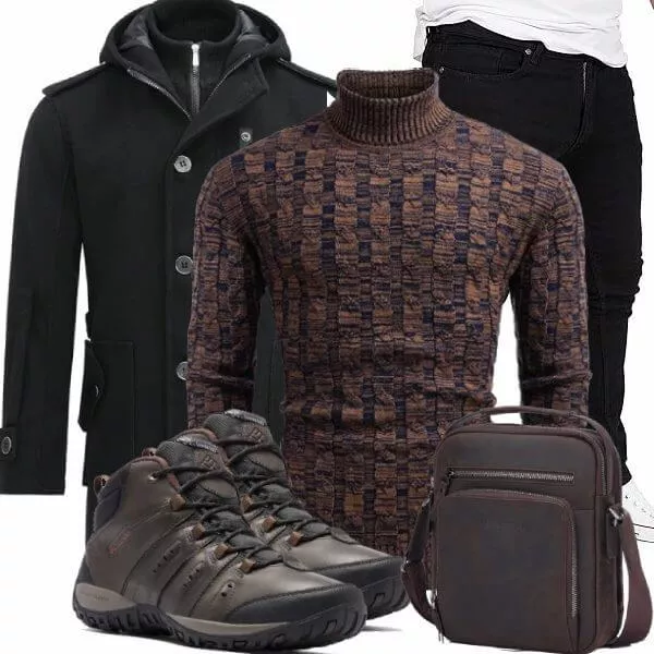 Winter Outfits Komplette Outfit für Herren