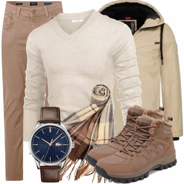 Winter Outfits Casual Outfit für Herren