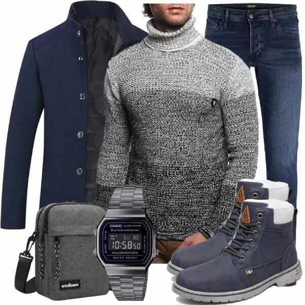 Winter Outfits Komplette Outfit für Herren