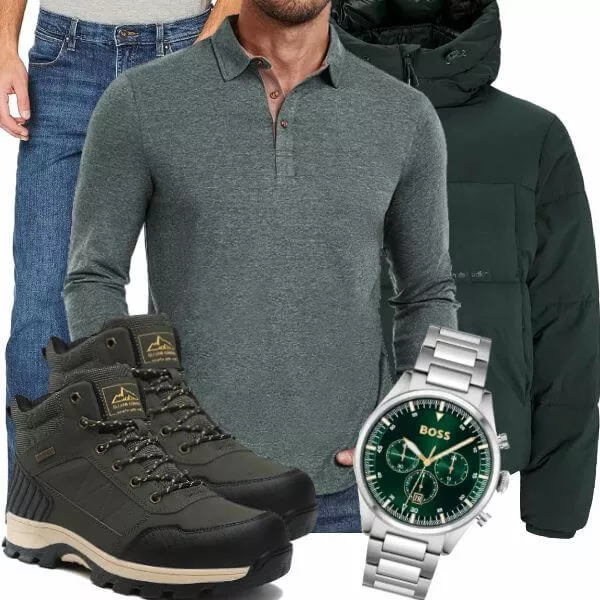 Winter Outfits Casual Outfit für Herren