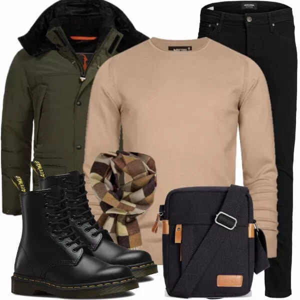 Winter Outfits Komplette Outfit für Herren