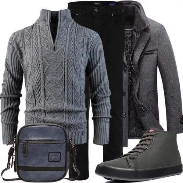 Winter Outfits Komplette Outfit für Herren