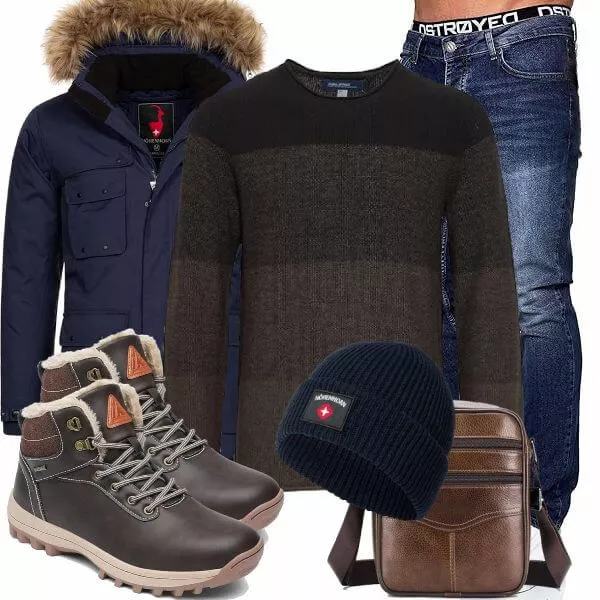 Winter Outfits Komplette Outfit für Winter