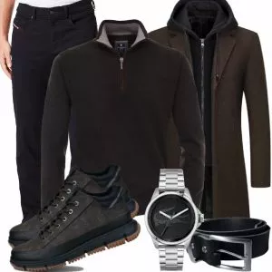 Business Outfits Elegantes Outfit für Herren