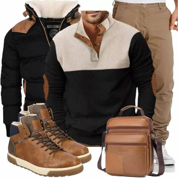 Winter Outfits Komplette Outfit für Herren