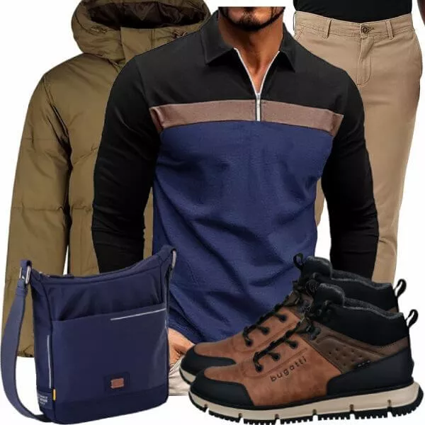 Winter Outfits Komplette Outfit für Herren