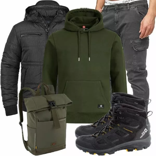 Winter Outfits Komplette Outfit für Herren