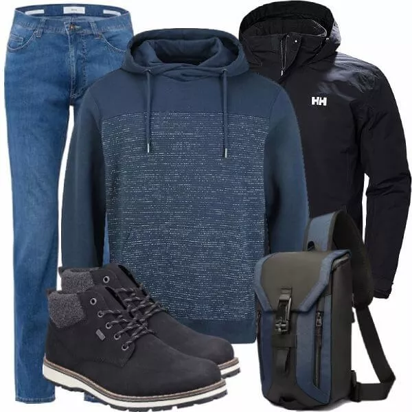 Winter Outfits Herren Komplette Outfit