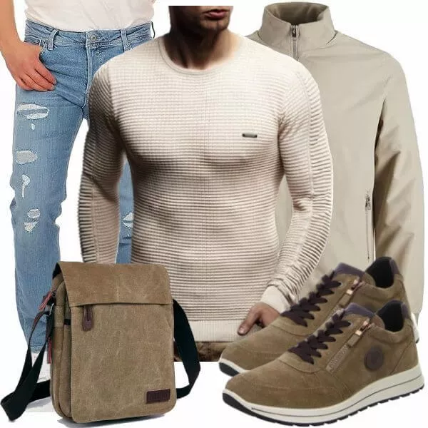 Frühlings Outfits Komplette Outfit für Herren