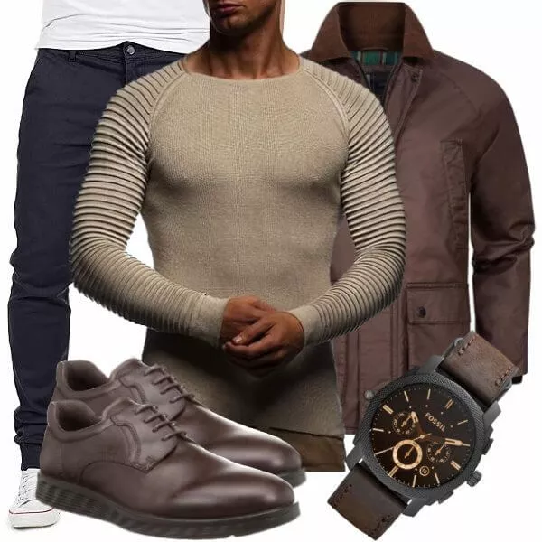 Casual Outfits Herren Komplette Outfit