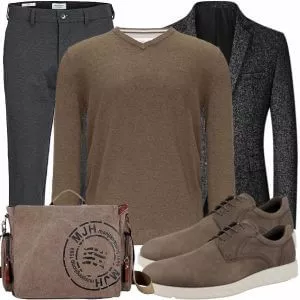 Business Outfits Herren Komplette Outfit