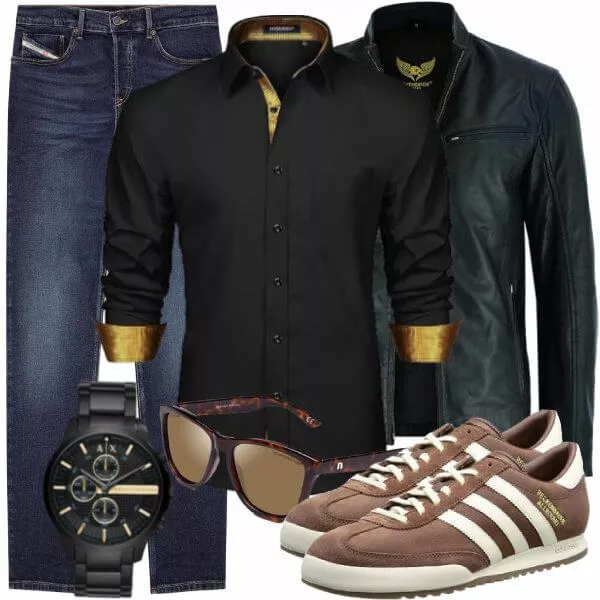 Casual Outfits Herren Komplette Outfit