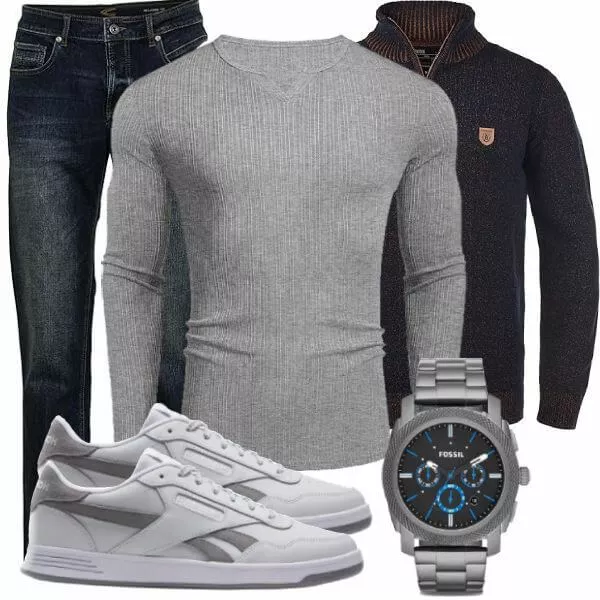 Casual Outfits Herren Komplette Outfit