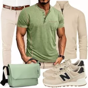 Frühlings Outfits Komplette Outfit für Herren