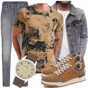 Frühlings Outfits Herrenoutfit für Frühlings