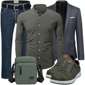 Business Outfits Elegantes Outfit für Herren