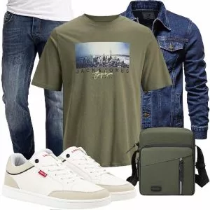 Frühlings Outfits Komplette Outfit für Herren