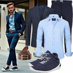 Business Outfits Elegantes Outfit für Herren