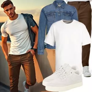 Casual Outfits Herren Komplette Outfit