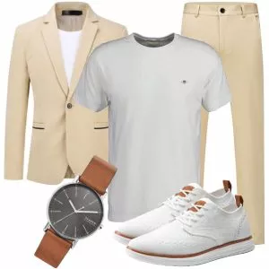 Business Outfits Herren Komplette Outfit