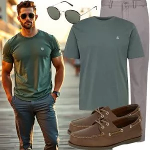 Sommer Outfits Männer Komplettoutfit