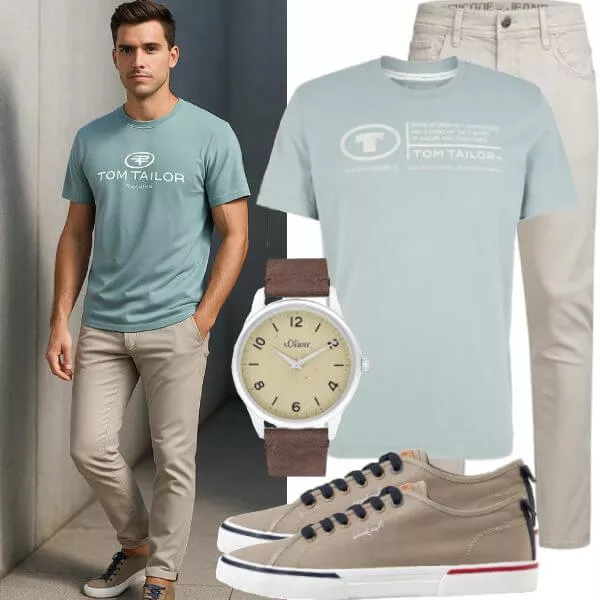Sommer Outfits Komplette Outfit für Herren