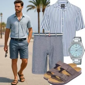 Sommer Outfits Männer Komplettoutfit
