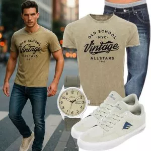 Sommer Outfits Männer Komplettoutfit