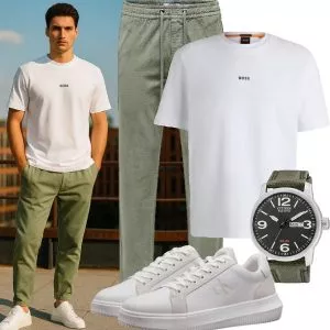 Sommer Outfits Herren Komplette Outfit