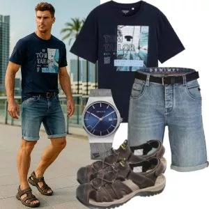 Sommer Outfits Herren Komplette Outfit