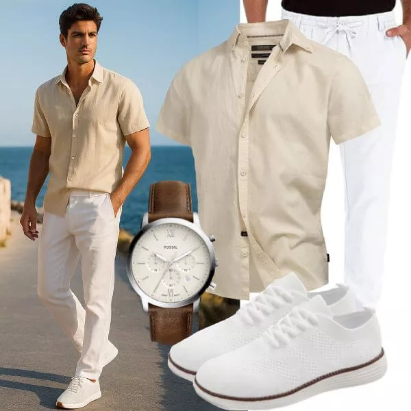 Sommer Outfits Herren Komplette Outfit