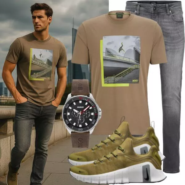 Sommer Outfits Herren Komplette Outfit