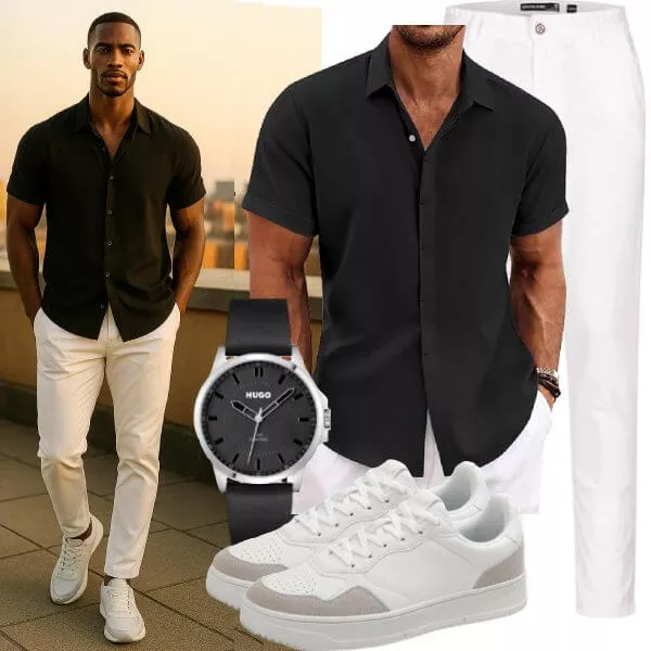 Sommer Outfits Komplette Outfit für Herren