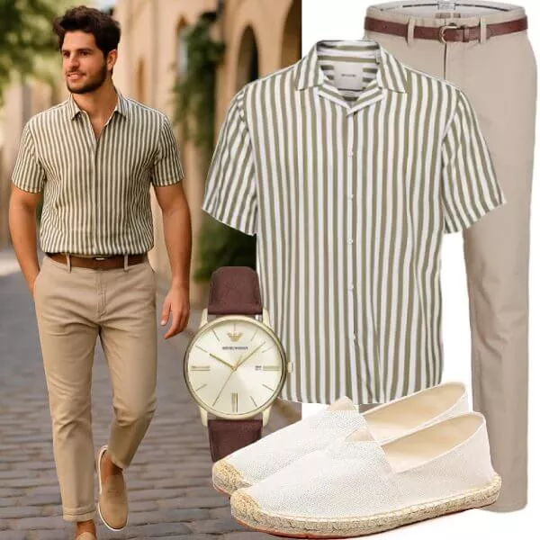 Sommer Outfits Komplette Outfit für Herren