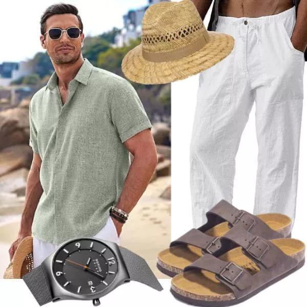 Sommer Outfits Casual Outfit für Herren