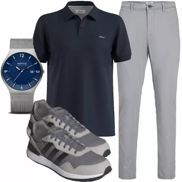 Business Outfits Herren Komplette Outfit