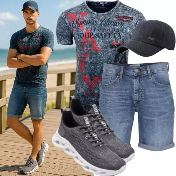 Sommer Outfits Komplette Outfit für Herren