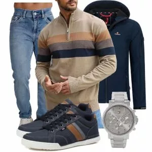 Herbst Outfits Männer Komplettoutfit